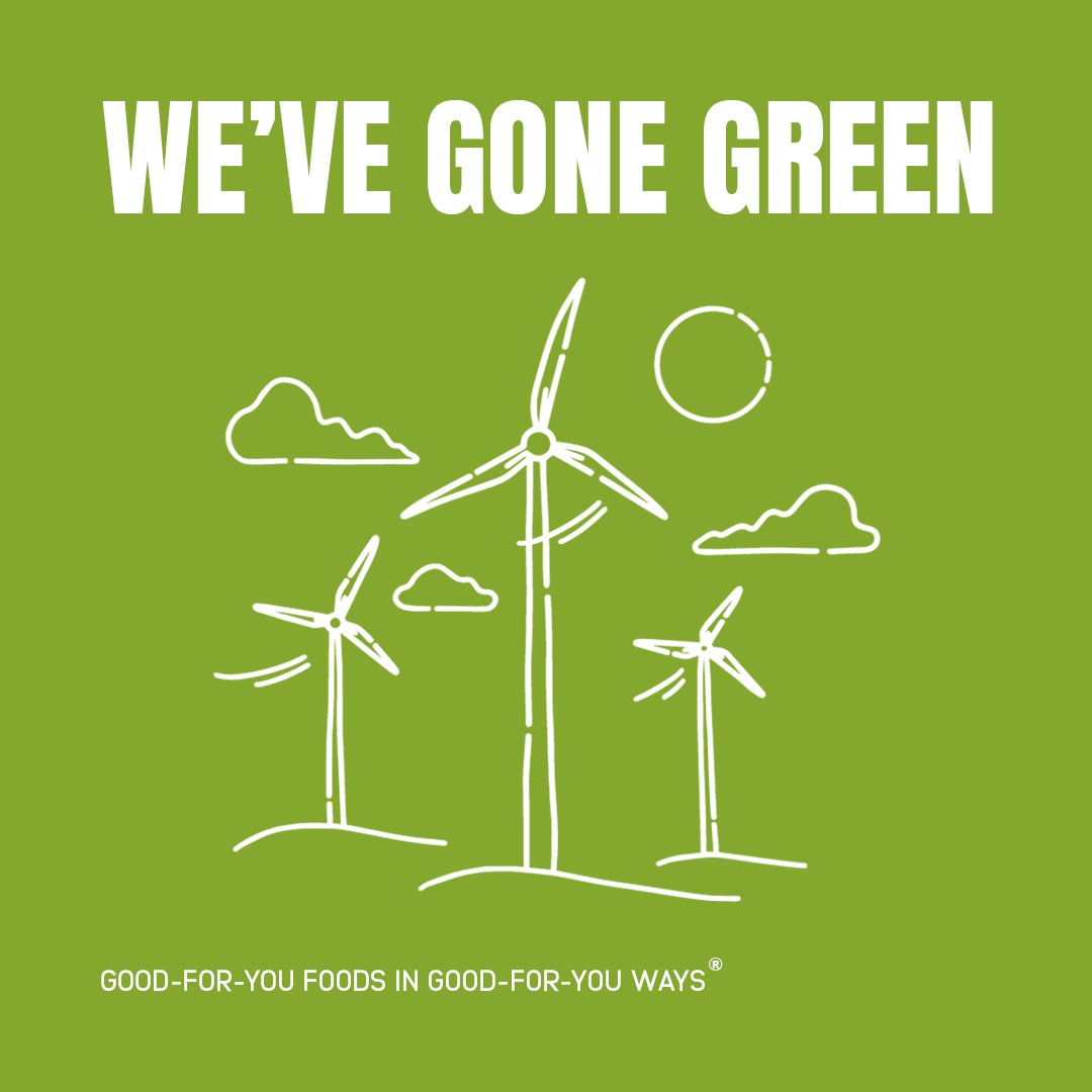 And this time, it goes beyond being plant-based. As part of our commitment to sustainability, we’re now powering our zero-waste facility with 100% green energy harvested from the wind and the sun. Talk about a breath of fresh air. Get the whole story here bit.ly/3tWwbWu