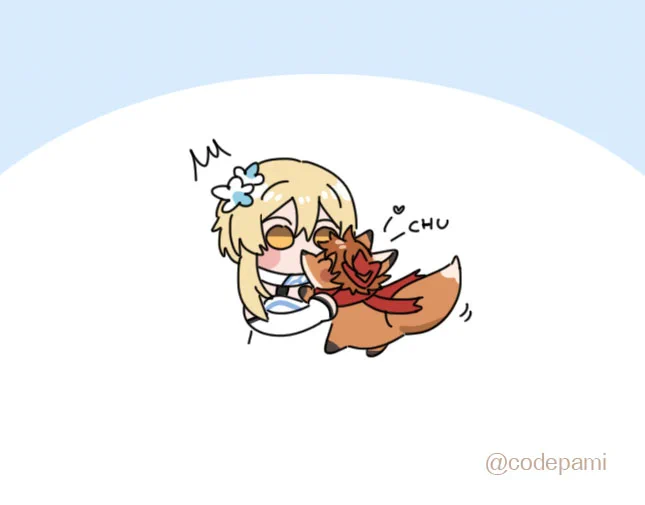 day 1 'kiss' 🦊💕💕💕
#chilumiweek2022 #chilumi #タル蛍 