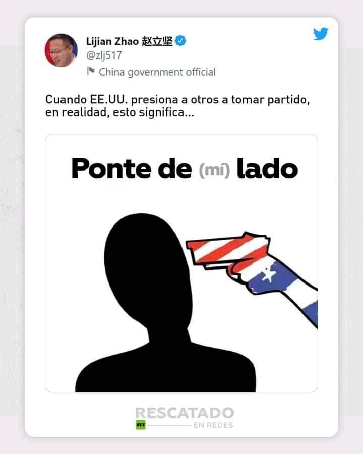 CapitanChamix68's tweet photo. ⚡ Si alguien no ha entendido por acá les dejo..... #USA #Bucha #Ukraine️ #BuchaMassacre https://t.co/qKEr6Q5lhn
