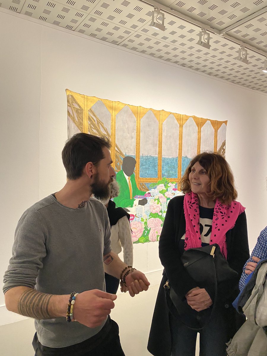izahardy's tweet photo. Ouverture de la 13ème édition du week-end de l’art contemporain de #Toulouse du réseau @PinkPongArt à l’@enacfrance avec les magnifiques œuvres de #guillaumerojouan. Heureuse de représenter @HauteGaronne #WEACT13 https://t.co/lPrfaBA1I8