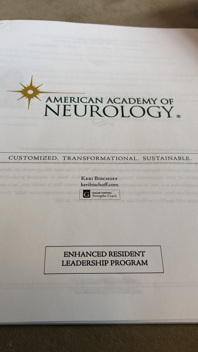 PearlsNeurology's tweet photo. Enhanced Resident Leadership Program #ERLP - Strength Building exercise
#AANLeadership @AANMember @lucypersaud @CardinalsGirl22 @annaannaannat @DrNeuroLG @SMLazar13 @boribrainboy @caitlin_hof #NeuroTwitter https://t.co/7cdHageGWB