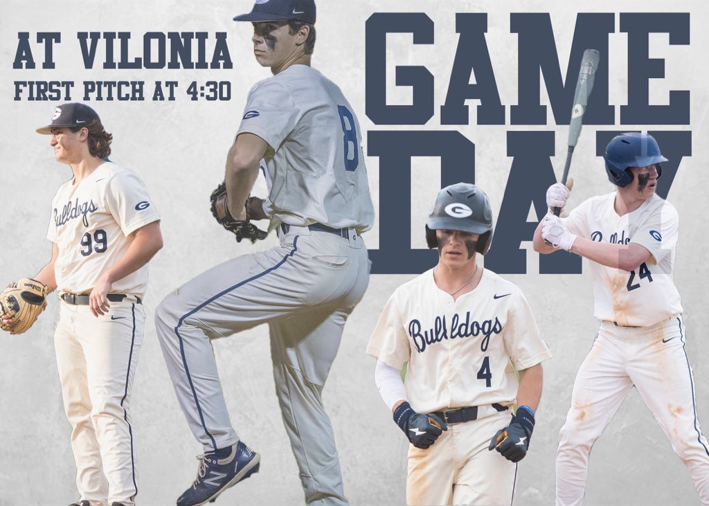 GWDBaseball's tweet photo. Gameday Baby! Big matchup @ Vilonia tonight! 

📍 - Vilonia
⏱ - 4:30
📺 - Greenwood Sports Center
📡 - 95.3 Sports Hog

Everyone tune in‼️
#ForLuke 

@tim_radio @GSD_Excellence @smittydp https://t.co/H1mRKt8rwP