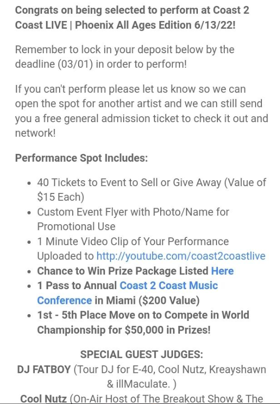 Lifeiskaotic's tweet photo. Got this opportunity but would have to come up with some change that I do not have at the moment.
Ya never know. Maybe somebody will invest in your boy.
cashapp
$kaotic1music
#Coast2Coast #e40 #CoolNutz
#PhoenixEvent #PerformanceSlot #Oppurtunity https://t.co/LWuVxzASuQ