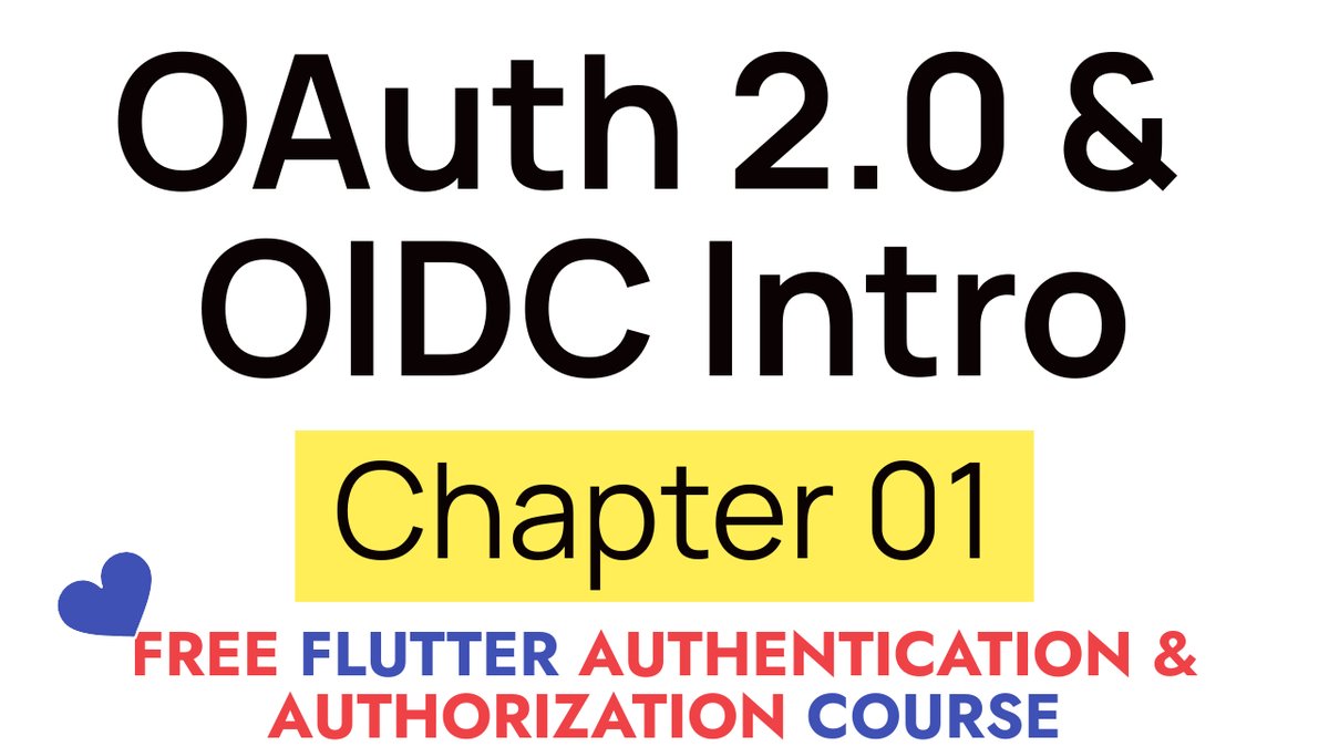 mhadaily's tweet photo. Chapter 01 of the ADVANCED Authorization &amp; Authentication video series is about the fundamentals of OAuth2.0 and OIDC. 

You'll learn:
- What are the OAuth and OIDC standards?
- OAuth terminology
- Authorization server endpoints
- OAuth Flows overview

💙 https://t.co/Us6vaP0YBe https://t.co/La7wpkSV0V