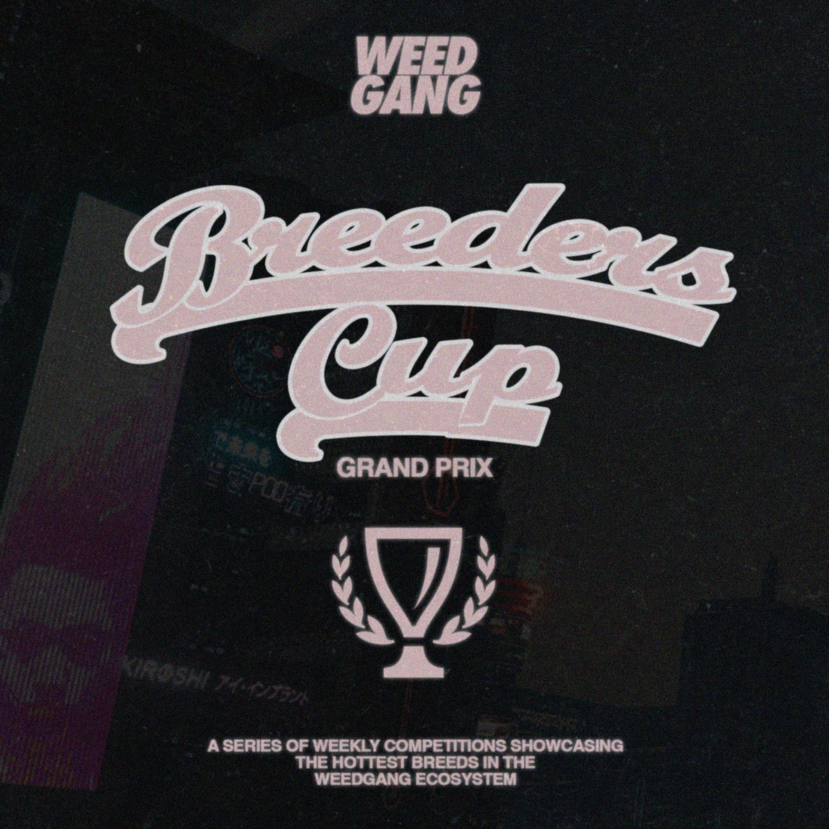 Let the contesting begin. Announcing:

THE BREEDER'S CUP GRAND PRIX

 A series of cup events over the next month.

Check out our Discord to participate and flex your breeding skills.

Like and retweet this post for a chance to win one of three bundles of 2 Genesis Strains.