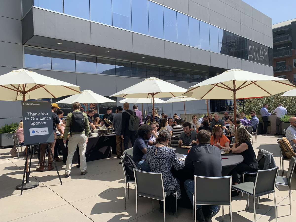 qualiasoftware's tweet photo. Shout out to @notarize for sponsoring today’s lunch at #FORES22! https://t.co/IL0mBdKDu1