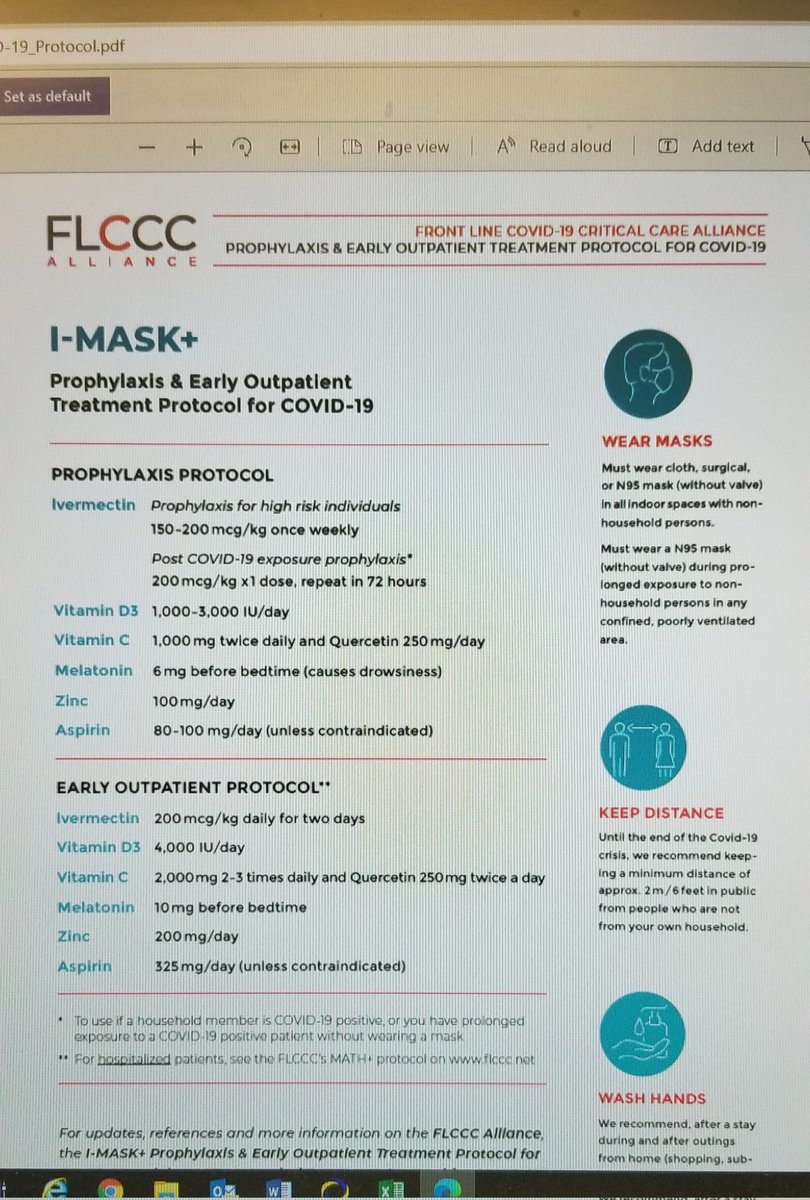 ejayp14's tweet photo. @GidMK This is the recommended treatment protocol from November 2020... https://t.co/5JzWrmxB2K