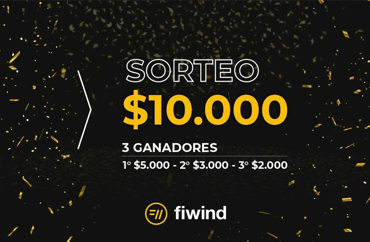 ¡#Sorteamos $10.000 para que compres tus #criptos favoritas y generes #rendimientos con ellas! 🎉🎉

Participar es muy fácil:
✅ Seguinos en Twitter
✅ Retwittea este post
✅ Activá las #inversiones en nuestro app o plataforma web

🕘 Tenés tiempo de participar hasta el 08/04/22