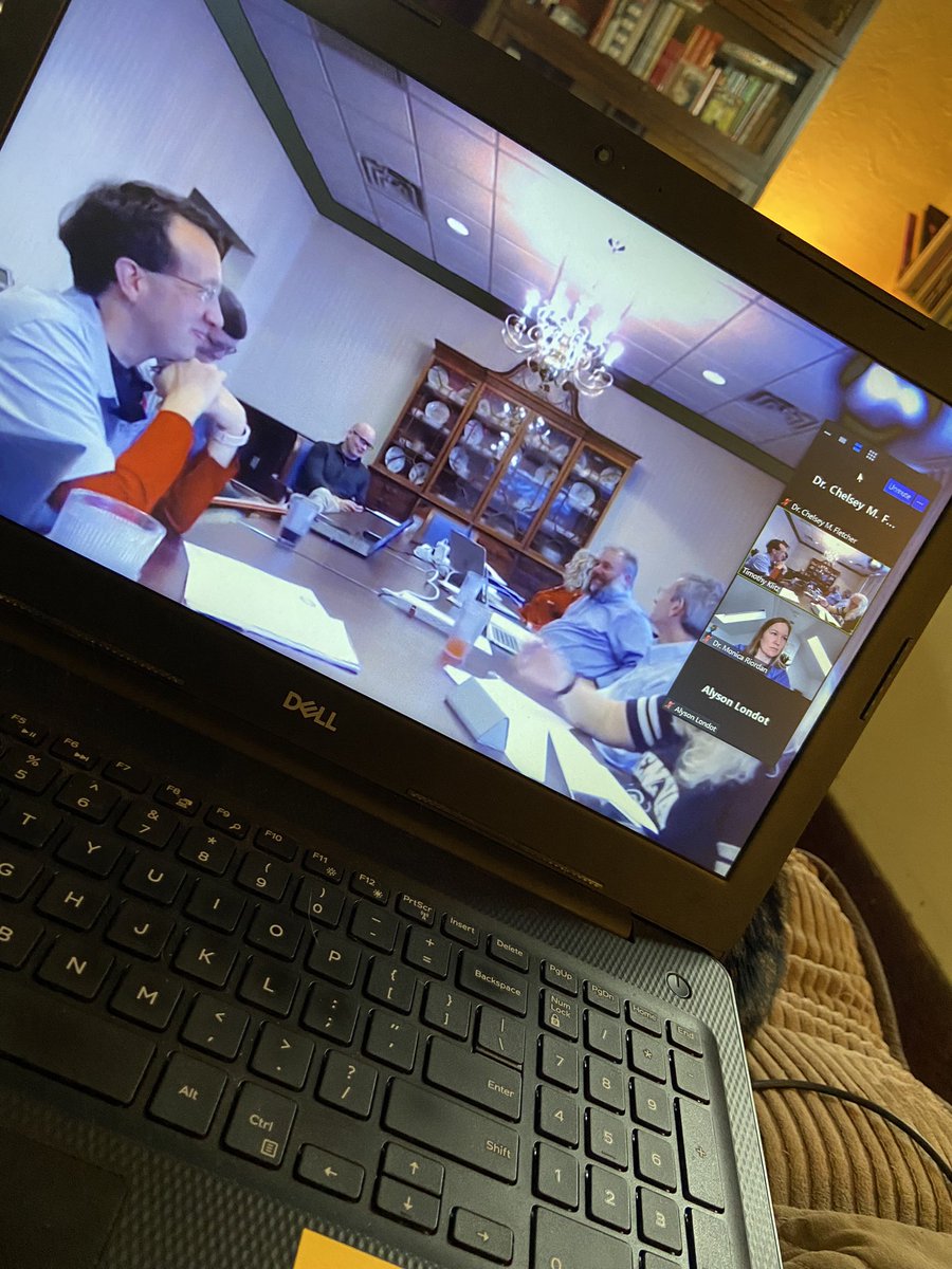 BCpe_sprtStdies's tweet photo. Attending my first Presidents’ Athletic Conference (PAC) Faculty Atheltic Rep (FAR) ‘Spring Meeting via Zoom, hosted by Washington & Jefferson College. #PAC #BisonAthletics #StudentAthletes https://t.co/GRf1N3EVyh