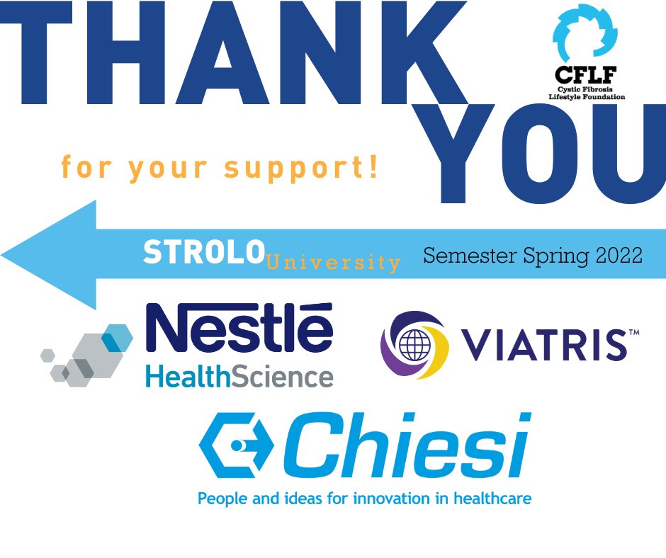 Thank you to our sponsors for supporting STROLO University!