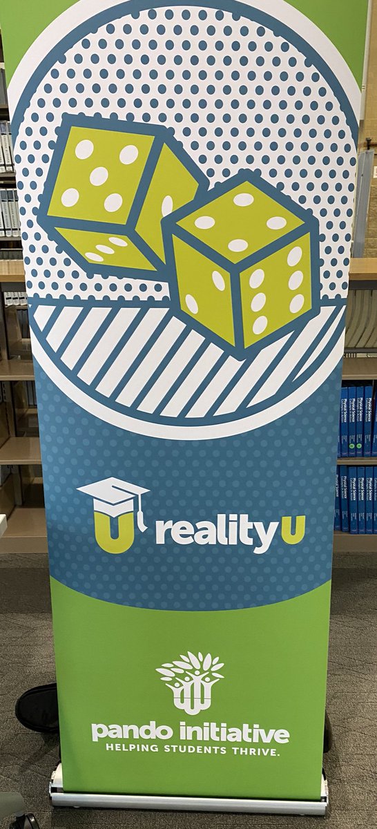 TaylorWooMGC's tweet photo. I had the wonderful opportunity to help the @PandoInitiative with their #RealityU event this morning. It was great to see the students think about their career path and life choices and how it could influence their monthly income. https://t.co/GfdbExNj4F