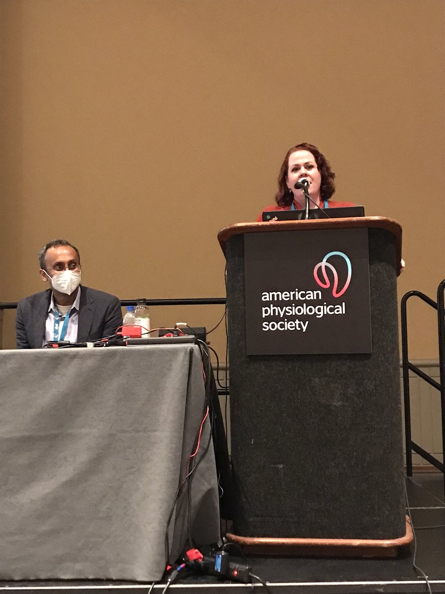 AJPLung's tweet image. Dr. Melissa Bates (@BatesPhysio) of @UIowaHHP, and an @AJPLung Editorial Board member, provides the introduction to the Julius H. Comroe, Jr. Distinguished Lectureship of @APSRespiration. 

#ExpBio #APSatEB
