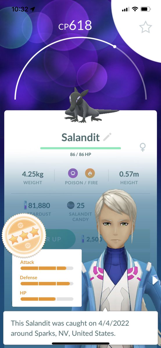 shanlcuy's tweet photo. @pokeAK101 @NianticHelp @PokemonGoApp I guess I got lucky. Hatched 10 eggs to get. https://t.co/BOtPTKPHYP