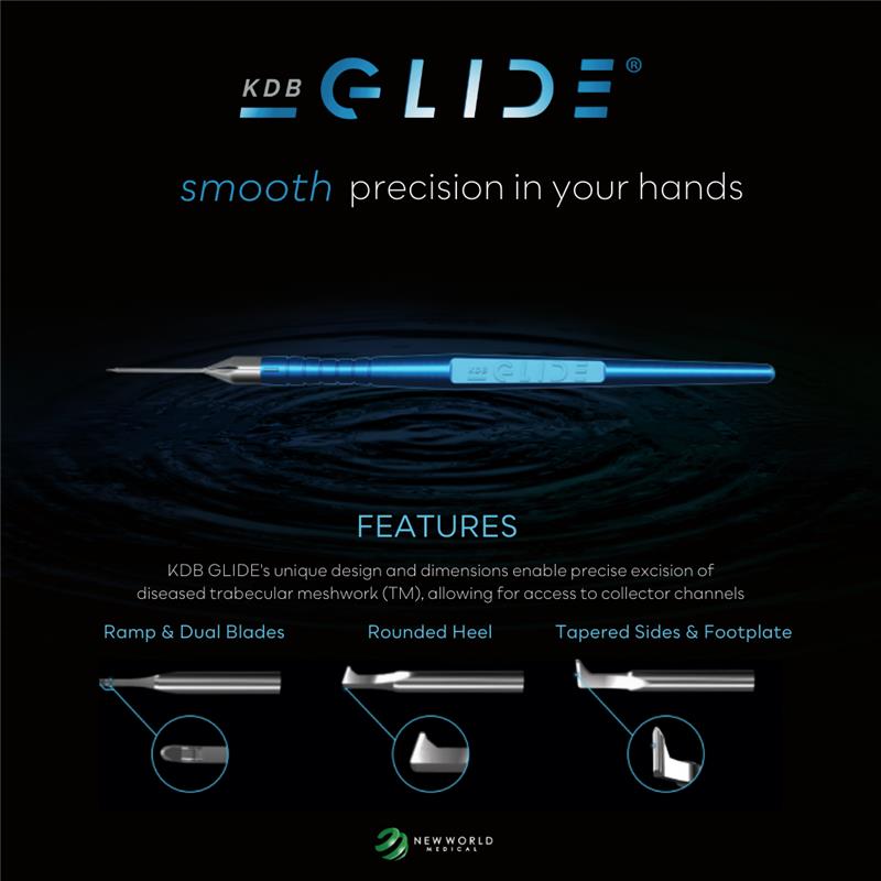NWM_Inc's tweet photo. KDB GLIDE's proprietary features enable precise excision of the Trabecular Meshwork while providing a smooth interface with the canal of Schlemm.
Join our online training platform to LEARN more: https://t.co/f6EnZdXg1Q
#KDBGLIDE #ExcisionalGoniotomy https://t.co/AQr2Tm2S3c