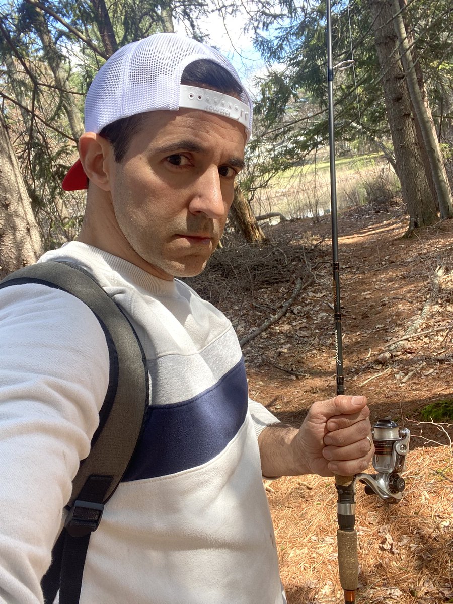 davidwade's tweet photo. ✔️ Hike
✔️ Fish
❌ Catch fish
✔️ Take selfie https://t.co/79OLZGqXPQ