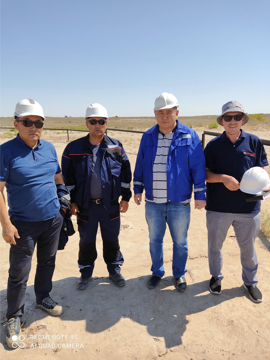 CanamServices's tweet photo. Members of the Canam Kazakhstan Team visiting the site of our client in the Kyzylorda region. With our teams support we have been able to successfully solve operation obstacles to maximize their projects efficiency. https://t.co/X8SODGGYLl