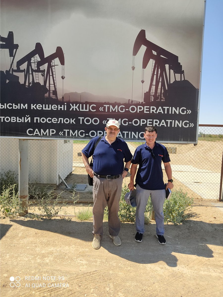 CanamServices's tweet photo. Members of the Canam Kazakhstan Team visiting the site of our client in the Kyzylorda region. With our teams support we have been able to successfully solve operation obstacles to maximize their projects efficiency. https://t.co/X8SODGGYLl