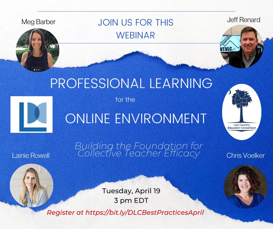 CynthiaAmbrose's tweet photo. 🙌🏼Are you a DLC Member or DLC curious? Join the DLC Best Practices Community & learn more about membership as we delve into the role of professional learning as the foundation for collective teacher efficacy. Register at https://t.co/sszjqlaXS6 & join in the conversation!🙌🏼 https://t.co/pX5GjT1s8P