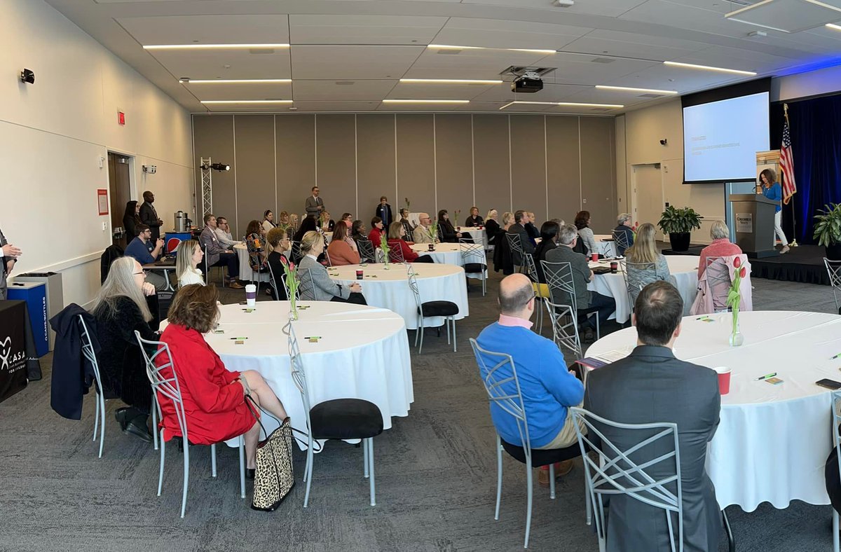 Thank you to everyone who made #CASADayInOhio a celebration of the important work done by CASA volunteers. A big thank you to @LtGovHusted, Andi Atwood of <a href="/OhioCASA/">Ohio CASA</a> , Kelly Hogan, Lori Gage, the Team at Blend Café &amp; the audio-visual staff at <a href="/cscc_edu/">Columbus State</a> for making today a success!