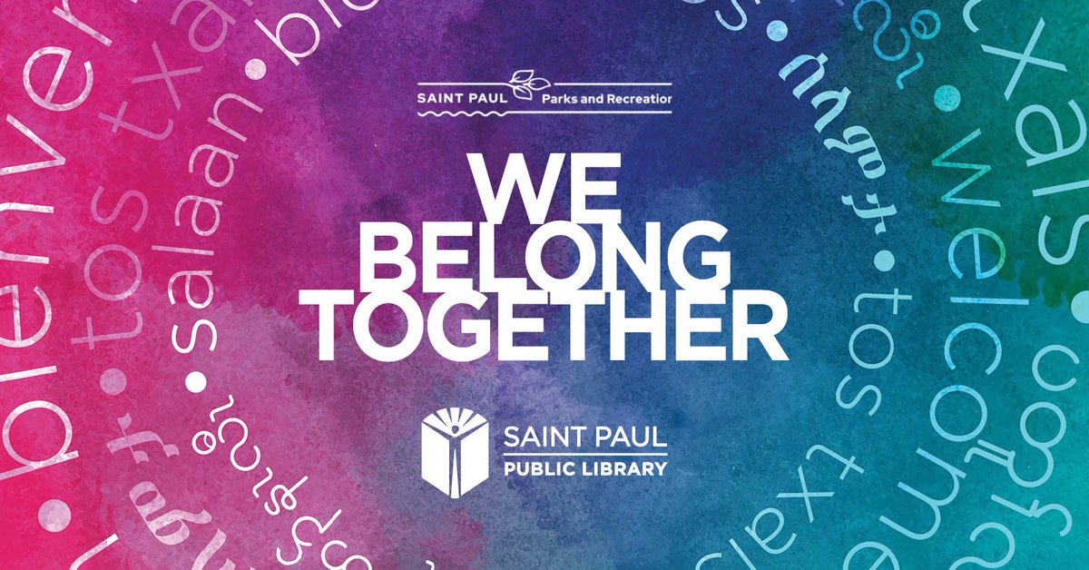 SaintPaulParks's tweet photo. Today is #NationalLibraryWorkerDay! We are grateful for our friends at @stpaullibrary for their dedication to making Saint Paul library spaces welcoming for all. We are lucky to work beside such caring and passionate library staff! #WeBelongTogether #NationalLibraryWeek https://t.co/ergdeIprEj