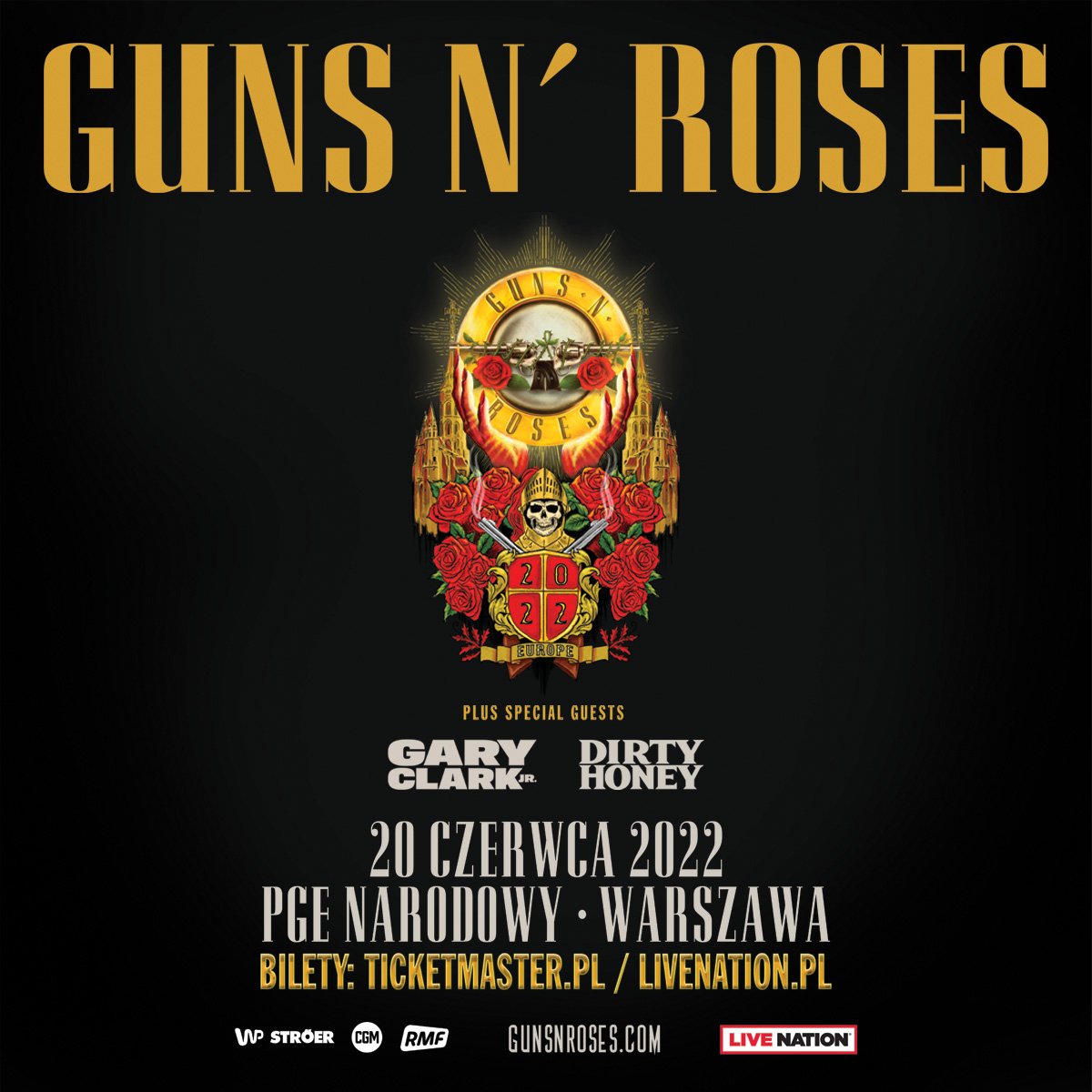 Będzie dwóch wykonawców supportujących Gunsów 🤟🎸🤘💪