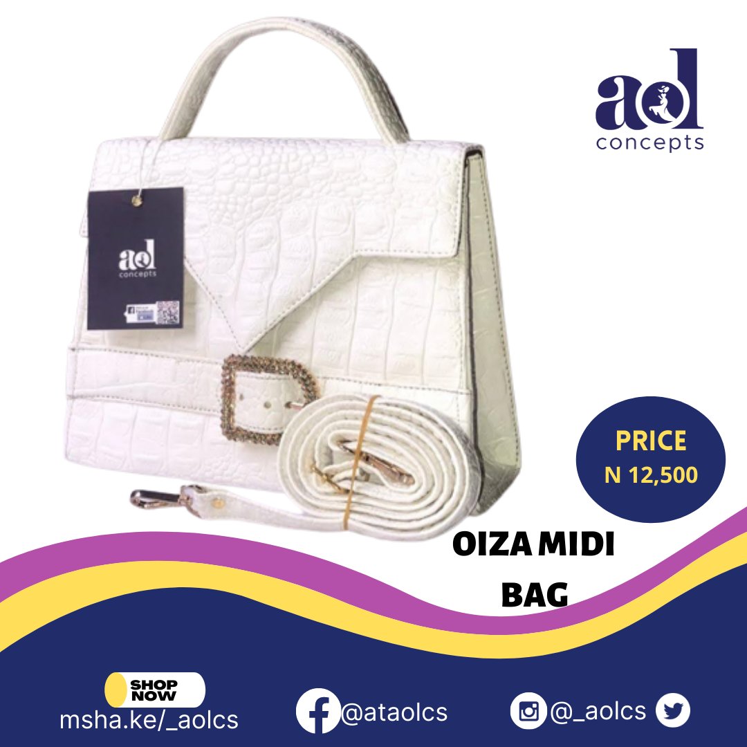 theladyly's tweet photo. In all your doing, remember to bagcare yourself with these cute and affordable handmade top handle bags.
Brand: Aol Concepts
Product name: See pictures
Value$:See the attached the picture
Country:Nigeria 🇳🇬 #abodeoflian #aolriginality #handmadebag #handmade #olosho #tuesdayvibe https://t.co/WJq8QePOre