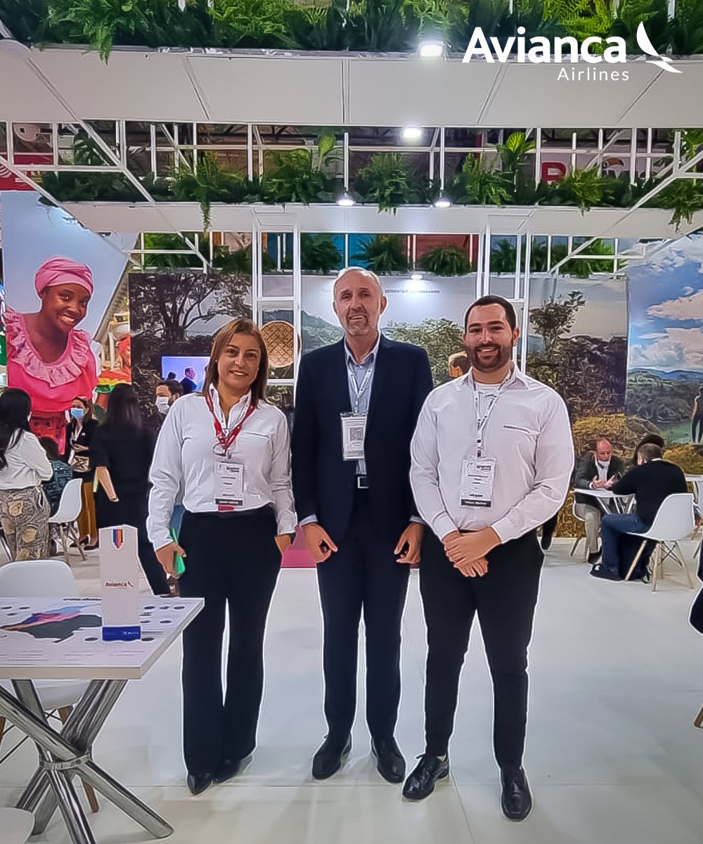 aviancasam's tweet photo. #Brasil: A partir de hoje estamos na feira de turismo WTM Latin America! ✈️🤝 Chegamos com novas rotas, cadeiras para todos e mais benefícios para viajar de e para o Brasil. 🇧🇷 https://t.co/69hnldh0ns