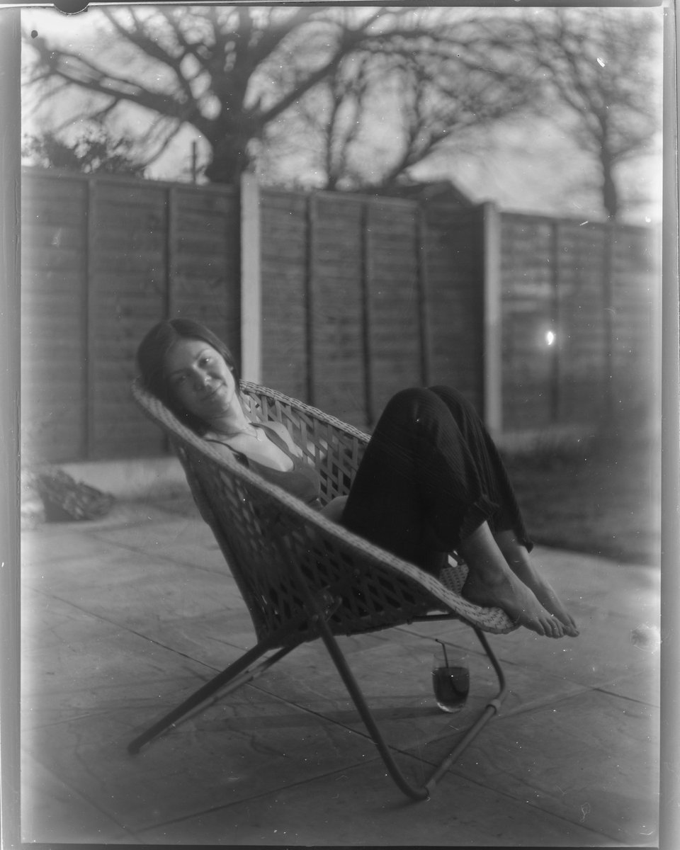 KrisAskey's tweet photo. My first few dry plates. Working with ISO 2 (or 25) is a challenge but has me motivated. I LOVE the imperfections/surprises in these alternative photographic processes. Now to tweak my workflow w/some more plates. 📸🎞️
#photography #believeinfilm #dryplate #largeformat #4x5 https://t.co/oAMUl9awTm