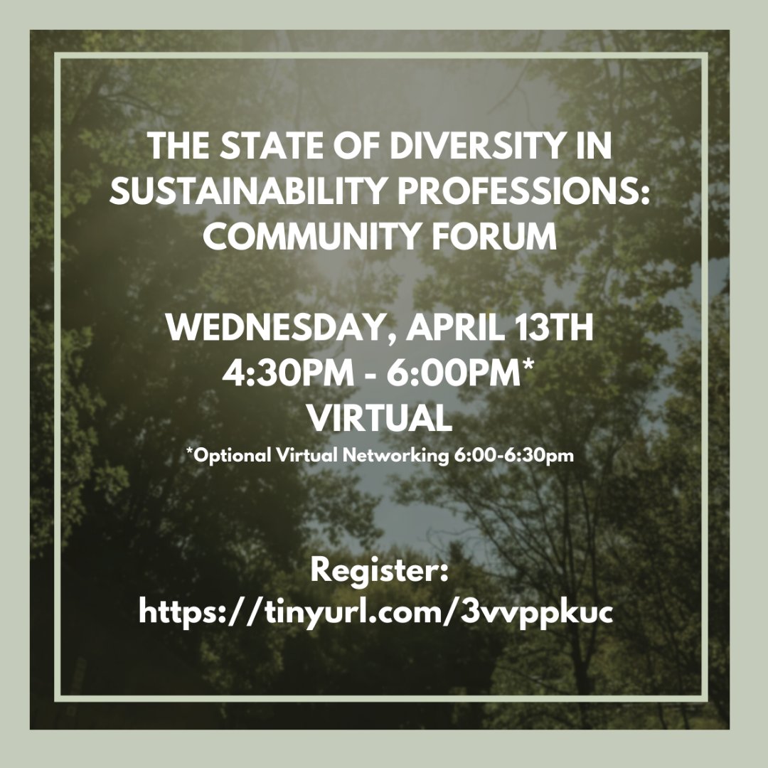 ChathamED's tweet photo. There's still time to register!
Join us for a presentation by Heather Mak, author of the State of Equity, Diversity, and Inclusion in Sustainability and an evening of dialogue for action. 
Register here: https://t.co/d8AnnSEVae https://t.co/g95RJd8jZI