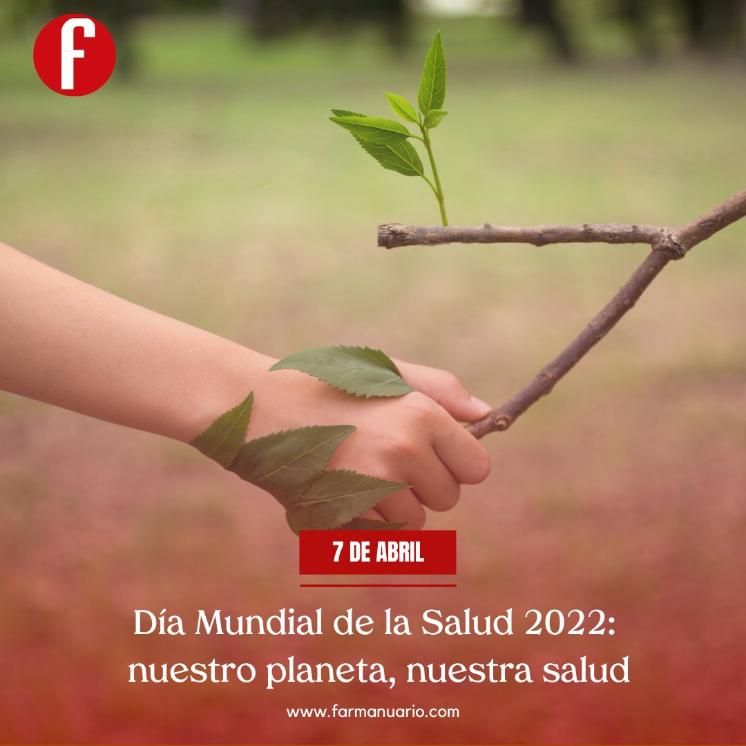 Este Día Mundial de la Salud, la OMS propuso la consigna “nuestro planeta, nuestra salud”🩺🌎

De esta forma, se busca concientizar sobre la conexión entre los ecosistemas del planeta y la salud de las personas 🌱