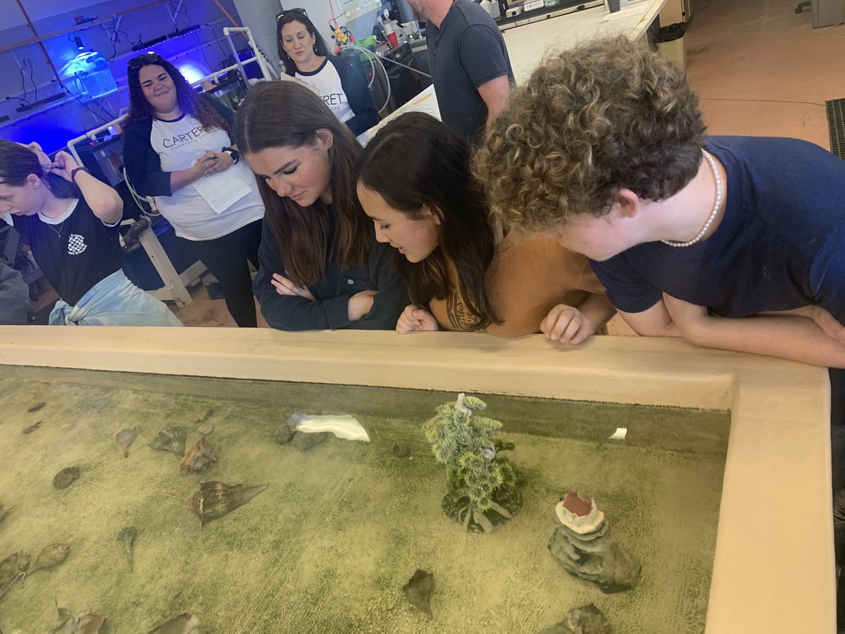 Our 8th gr.teachers Mrs Fodrie and Mrs DuFour work so hard to provide experiences to help students find a path to a productive future. #BrighterTogether <a href="/CarteretCC/">Carteret CC</a>