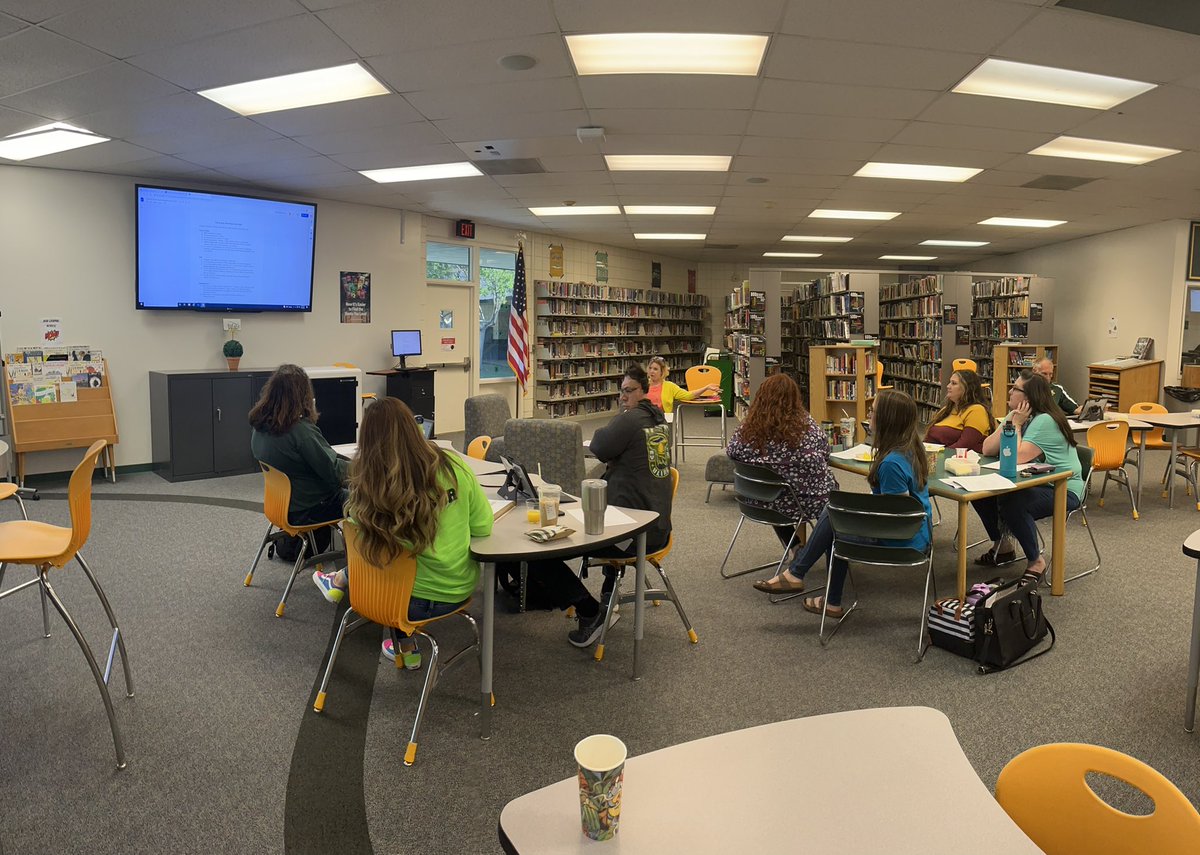 MeganGregor3's tweet photo. Lucky to spend all day w/ our @WHSVikingPride department leaders as we review goals, data & strategies to help students succeed. #WestisBest #VikingPride #WePD #ProudPrincipal @KatrinaCramer https://t.co/BHgOguNfA1