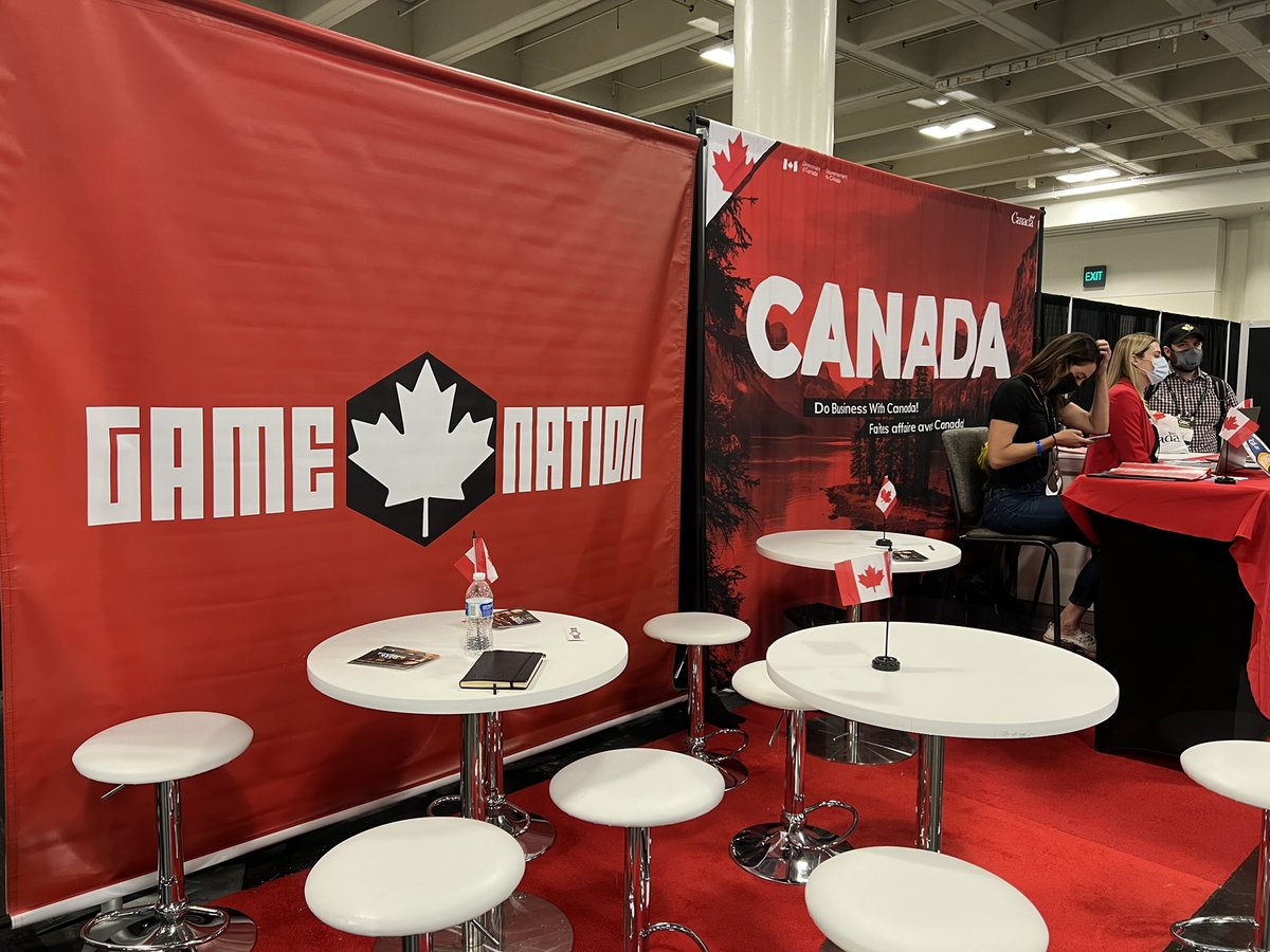 IAAlberta's tweet photo. Did you get a chance to connect with us at #GDC this year at the Canada #GameNation booth? We’d love to continue chatting about all things Alberta, so make sure to send us a message to hear more! https://t.co/8pNebsyGZx