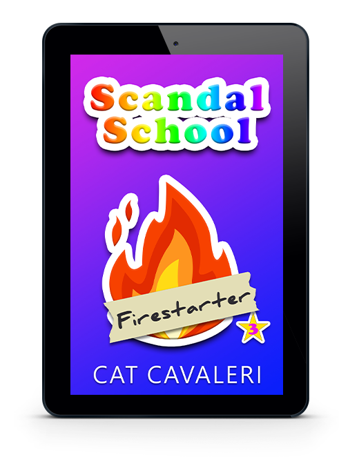 catcavaleri's tweet photo. ARCs for SCANDAL SCHOOL: FIRESTARTER are now available! 
Scandal School’s newest student is on the verge of uncovering a sinister secret about the school. But not if the school snitch exposes her red-hot &amp; forbidden romance first. 
Get your copy here: https://t.co/tGzuAdHtic https://t.co/yAOVl0ImQh
