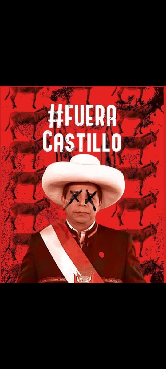 evs_vs's tweet photo. Ya es hora de hacer marcha 
#FueraCastilloFuera https://t.co/ORJMcVsFE9