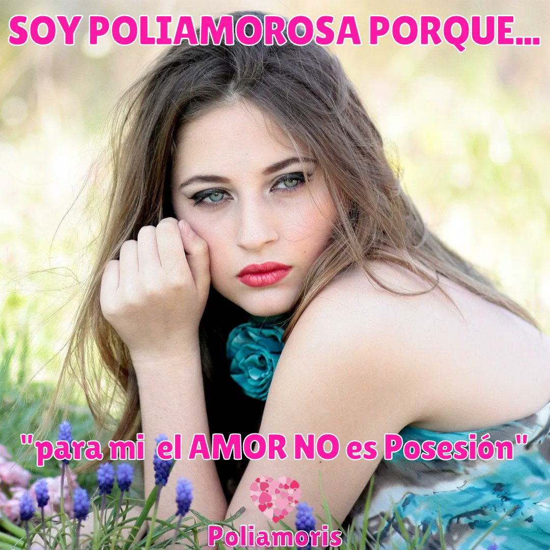 Poliamoriscom's tweet photo. Soy poliamorosa porque... para mí, el amor no es posesión ni dominio. ❤️❤️❤️

#poliamor #poliamorosos #poliamorosas #poliamoris #poliamores #poliamore #poliamori #amor #poliamorosa #poliamoroso #anarquiarelacional #trieja #triejas #relacionesabiertas #relacionesamorosas https://t.co/2UUzywct19
