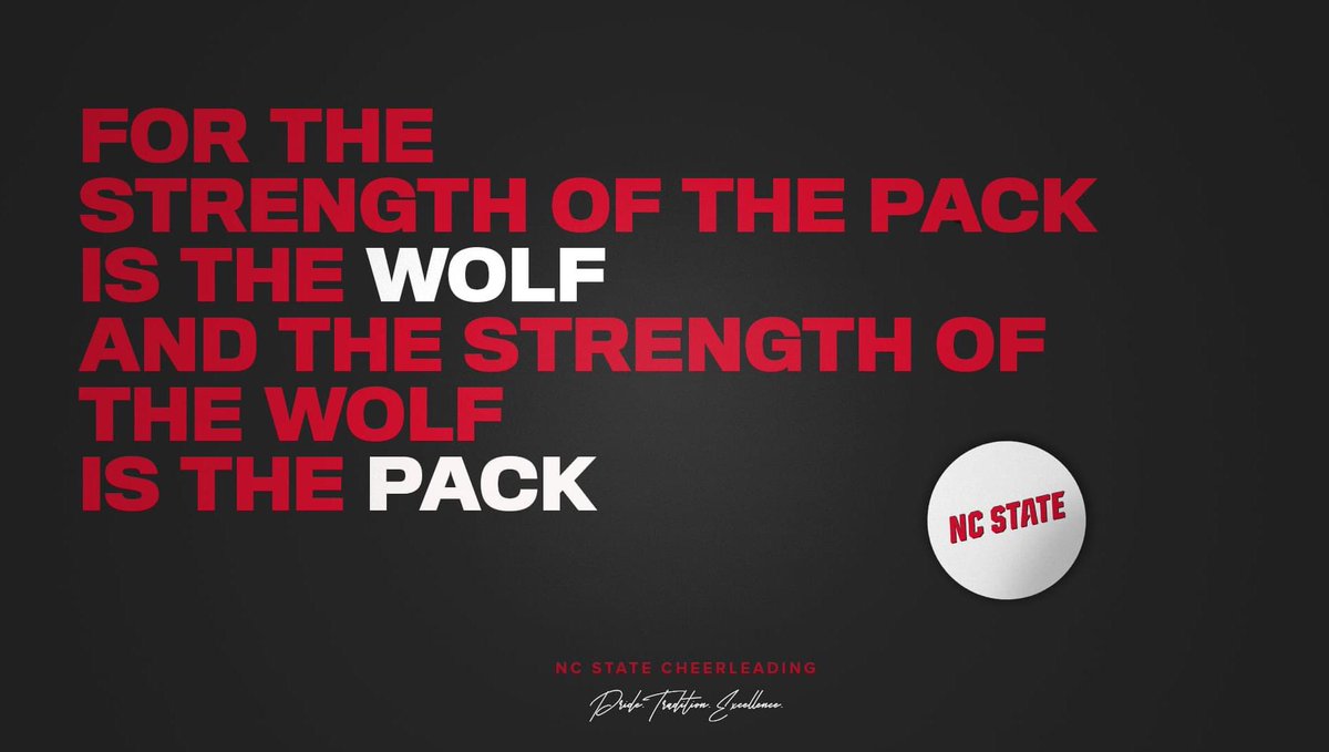 ncsucheer's tweet photo. πΊπͺ #LGLMTC #OPOF https://t.co/MkX6xHjCHq