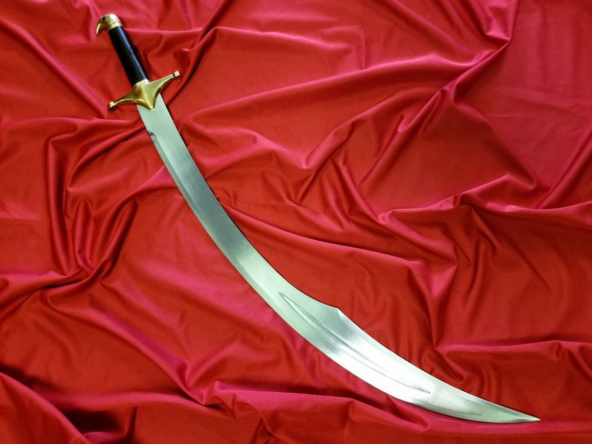WeSellSwords's tweet photo. The deeply curved blade of the Scimitar recalls battles between the Saracen and Crusader.
Get yours in store and online today!
https://t.co/yJqIGGDlTJ
#scimitar #sword #saracen #history #medieval #curved #getitnow #shoponline #calagry #shoplocalyyc https://t.co/Wx1dYwqGaK