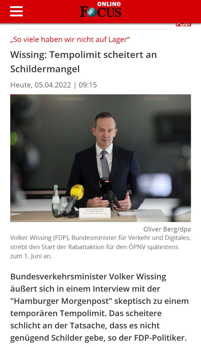 jeden morgen steht irgendwo ein idiot auf

leider sind die alle in der budensregierung
