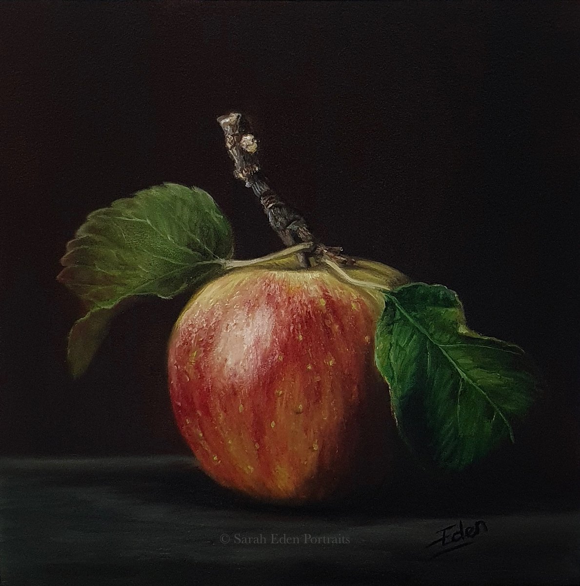 EdenPortraits's tweet image. Another miniature completed this afternoon. Title suggestions anyone? 🙂

Oil on board, 6 x 6"

#apple #applepainting #orchard #harvest #stilllife #art