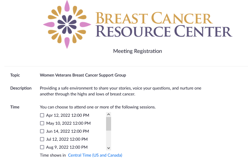 TexasVeterans's tweet photo. Women #TexasVeterans Breast Cancer Support Group meets next Tuesday, April 12, 12-1pm.

This group meets regularly on the second Tuesday of each month. 

Sign up at:
https://t.co/5AHHnpflKy https://t.co/k4g7rztiI7