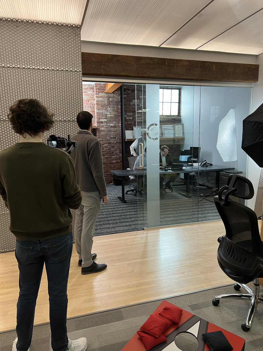 COREDesign's tweet photo. Exciting things are happening at the office! Be on the lookout over the next few weeks for our new company promo!

🎥 @Kinectiv https://t.co/Y2xRMe3ORM