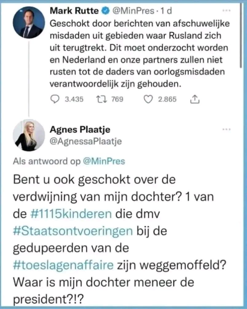 michaelwicca2's tweet photo. Agnes mag van jeugdzorg geen twitter berichten meer plaatsen 
anders ziet ze haar kids nooit meer terug Aldus jeugzorg 
Laten wij agnes even helpen en deel massaal het bericht 
Wat agens niet mag kan nederland samen 
Sta op voor de kids https://t.co/mJVz23DvRm
