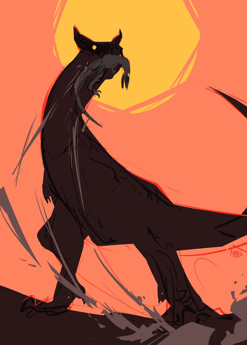 monica_bares's tweet photo. P busy so here’s a carnotaurus dood https://t.co/1fIgatLiGI