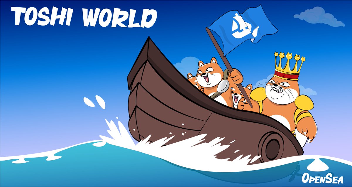 🔥🔥Excited for the upcoming of Toshi World on <a href="/opensea/">OpenSea</a>! 🔥🔥

Stay tuned for more information as we are nearing the launch in April!

<a href="/ToshiWorld_/">Toshi World ™ | Zombies SOLD-OUT</a> X <a href="/opensea/">OpenSea</a> 

#NFTCommunity #NFT #Giveaway #SolanaNFTs  #OpenSeaCommunity  #NFTs #SOL #NFTs #Giveaways #opensea #OpenSeaNFT #Solana