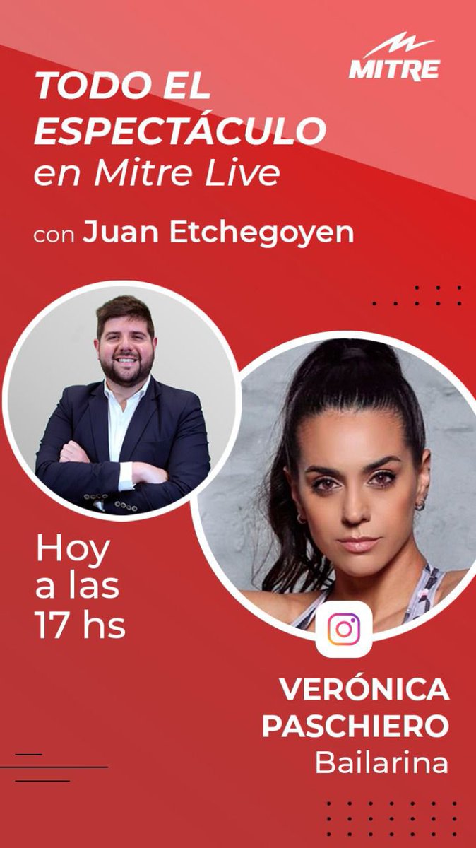 HOY 17hs !!! NO TE LO PIERDAS…! VAMOS A ESTAR HABLANDO DE TODO EN <a href="/radiomitre/">Radio Mitre</a> JUNTO A <a href="/JuanEtchegoyen/">Juan Etchegoyen</a> 🙌🏼☺️