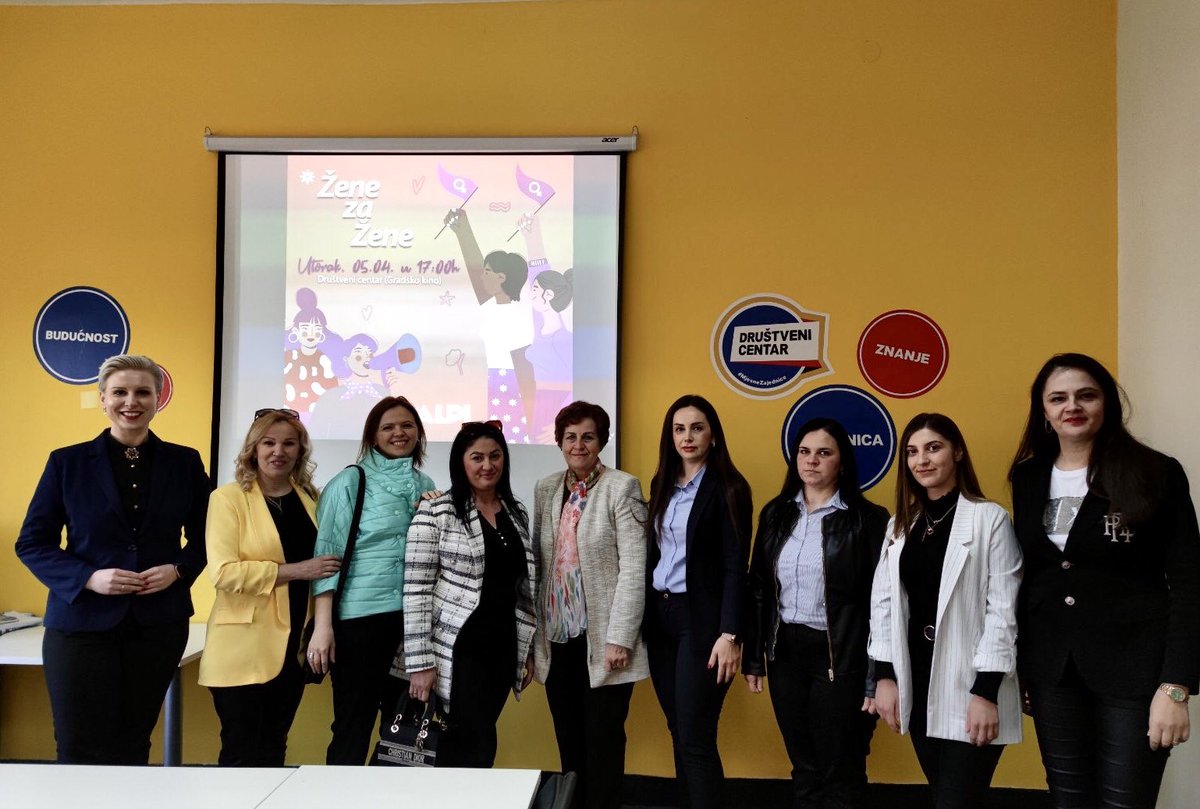 iamanesa's tweet photo. 3️⃣ Excellent “Women for women” discussions across 🇧🇦 hosted by @ALPI_leaders and #ALPIJEVKE!
Women from #Visko, #Mostar, #SirokiBrijeg and #SanskiMost want to work together on different cross-sectoral initiatives aimed to improve the status of women in their local communities. https://t.co/cwsRHqUDYm