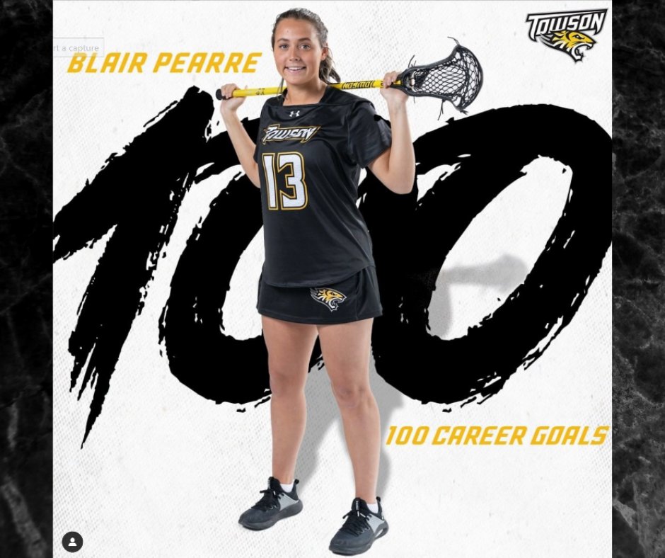 Another week brings more top-notch recognitions and exciting game play for our incredible alumnae!
1. Shelby Harrison (2017 Black), Hopkins draw control record
2. Nicole LeGar (2017 Black), ECU points record
3. Blair Pearre (2019 Black), Towson 100 goals