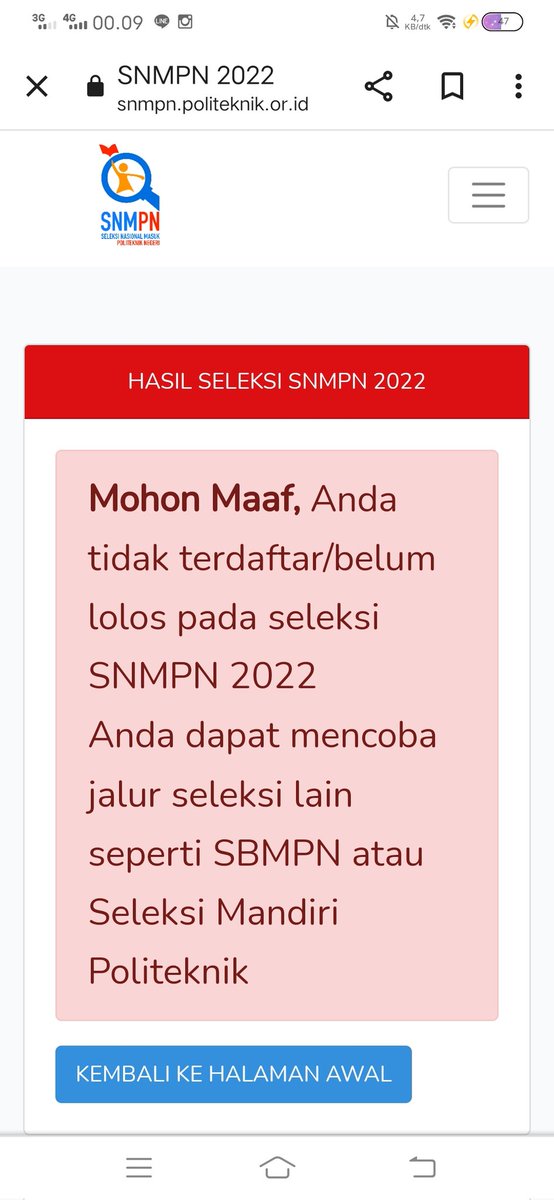blubluitzme's tweet photo. haloo, td pas buka pengumuman snmpn dan ternyata gagal (lagi) rasanya sedih banget. tp gamau nyerah sm keadaan anggep aja skrg lagi ngabisin jatah gagal ya lan wkkwk

Bismillah kamu dan seluruh org" yg sabar keterima di pil 1 sbm '22 https://t.co/xKtNP9MNEV
