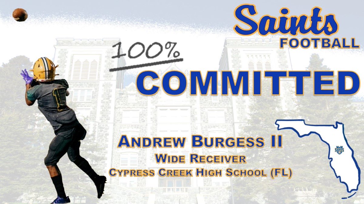 Andrew Burgess II (@andrewburgessii) on Twitter photo I am very excited to announce I have committed to The College of St. Scholastica to continue my academic and football career!!! <a href="/StayHowlin/">Coyote Football</a> <a href="/CCHS_Sport/">Cypress Creek High School Athletics</a> <a href="/Coach_Heffernan/">Mike Heffernan</a> <a href="/CoachBolme/">Coach Jon Bolme</a> 💙💛⚜️ I am very excited to announce I have committed to The College of St. Scholastica to continue my academic and football career!!! <a href="/StayHowlin/">Coyote Football</a> <a href="/CCHS_Sport/">Cypress Creek High School Athletics</a> <a href="/Coach_Heffernan/">Mike Heffernan</a> <a href="/CoachBolme/">Coach Jon Bolme</a> 💙💛⚜️